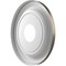 Ekena Millwork PVC Medallion (Canopies up to 7 1/2"), 13"OD x 3 1/2"ID x 1 1/4"P, Metallic Weathered Steel CMP13TRDST - alternate 5